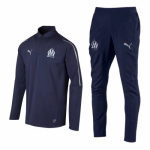 2018/19 Marseilles Training Tracksuit Dark Blue