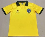 Retro Brazil Home Yellow Soccer Jerseys 1988