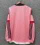 Retro Juventus Away Pink Long Sleeve Soccer Jerseys 2015/16