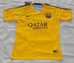 Barcelona Yellow Training Shirt 2015/16