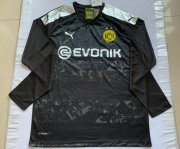 Borussia Dortmund Away Long Sleeve Soccer Jerseys 2019/20