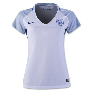 England Home Soccer Jersey Euro 2016 Women\'s