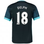 Manchester City Away Soccer Jersey 2015-16 DELPH #18