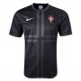 2013 Portugal #16 MEIRELES Away Black Jersey Shirt