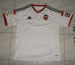 Valencia CF 14/15 Home Soccer Jersey