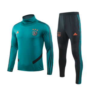 Ajax Dark Green High Neck Sweat Shirt Kit 19/20 (Top+Trouser)