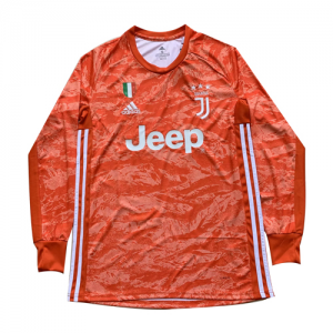 Juventus Goalkeeper 19/20 Orange Long Sleeve Jerseys Shirt