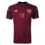 2014 Russia #14 PAVLYUCHENKO Home Red Jersey Shirt