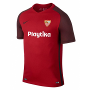 18-19 Sevilla Away Soccer Jersey Shirt Red