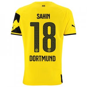 Borussia Dortmund 14/15 SAHIN #18 Home Soccer Jersey