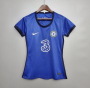 Chelsea Home Soccer Jerseys Women 2020/21
