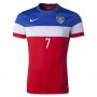 2014 USA #7 BEASLEY Away Soccer Jersey Shirt