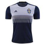 Sweden Away Soccer Jersey 2016 Euro