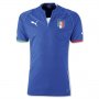 13-14 Italy #6 Baresi Home Blue Soccer Jersey Shirt