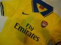 13-14 Arsenal Away Yellow Jersey Kit(Shirt+Shorts)