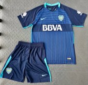 Kids Boca Junior Third Soccer Kit(Shorts+Shirt) 2017-18