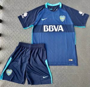 Kids Boca Junior Third Soccer Kit(Shorts+Shirt) 2017-18