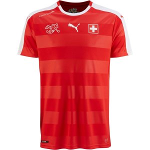 Switzerland Home Soccer Jersey 2016 Euro