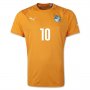 14-15 Ivory Coast Home GERVINHO Soccer Jersey