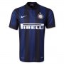 13-14 Inter Milan #4 J.Zanetti Home Soccer Jersey Shirt