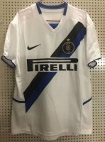 Retro Inter Milan Away White Soccer Jerseys 2002/03