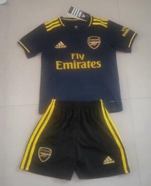 Children Arsenal Third Away Soccer Suits 2019/20 Shirt and Shorts