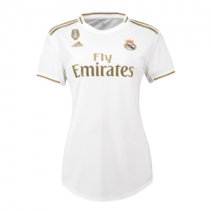 Women 19-20 Real Madrid Home WhiteJerseys Shirt