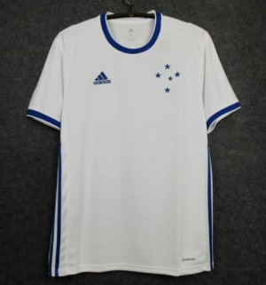 Cruzeiro Away White Soccer Jersey 2020/21