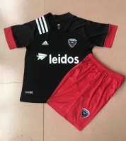 Children DC United Home Soccer Suits 2020 Shirt and Shorts