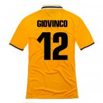 13-14 Juventus #12 Giovinco Away Yellow Jersey Shirt