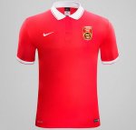 China National Home Soccer Jersey Red 2015-16