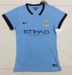 Manchester City 14/15 Women's Home Soccer Jersey