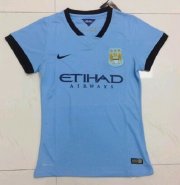 Manchester City 14/15 Women's Home Soccer Jersey