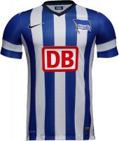 13-14 Hertha BSC Home Soccer Jersey Shirt(Player Version)