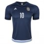 Argentina MESSI #10 Away Soccer Jersey 2015/16