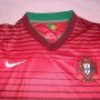 2014 World Cup Portugal Home Long Sleeve Soccer Jersey Shirt