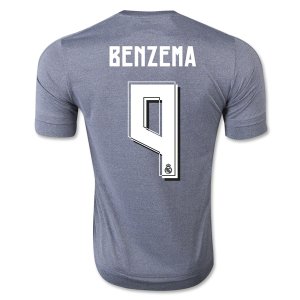 Real Madrid Away Soccer Jersey 2015-16 BENZEMA #9