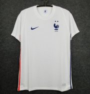 France Away Soccer Jersey White 2020