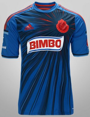 2015 Chivas Guadalajara Blue Third Soccer Jersey