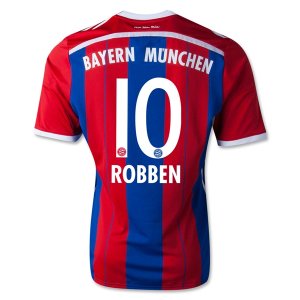 Bayern Munich 14/15 ROBBEN #10 Home Soccer Jersey