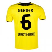 13-14 Borussia Dortmund #6 Bender Home Jersey Shirt