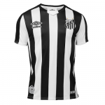 19-20 Santos Away Black&White Soccer Jerseys Shirt
