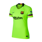 Women Barcelona Away Soccer Jersey Shirt 2018/19