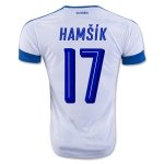Slovakia Home Soccer Jersey Euro 2016 Hamsik #17