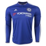 Chelsea Home Soccer Jersey 2015-16 LS