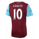 West Ham Home Soccer Jersey 2015-16 ZARATE #10