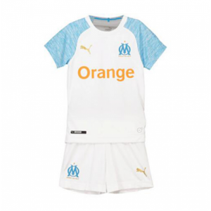 Kids 18-19 Marseilles Home Jersey Kits