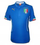 2014 World Cup Italy Home Blue Soccer Jersey Shirt