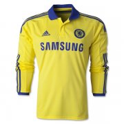 Chelsea 14/15 Long Sleeve Away Soccer Jersey