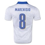 Italy Away Soccer Jersey 2016 MARCHISIO #8